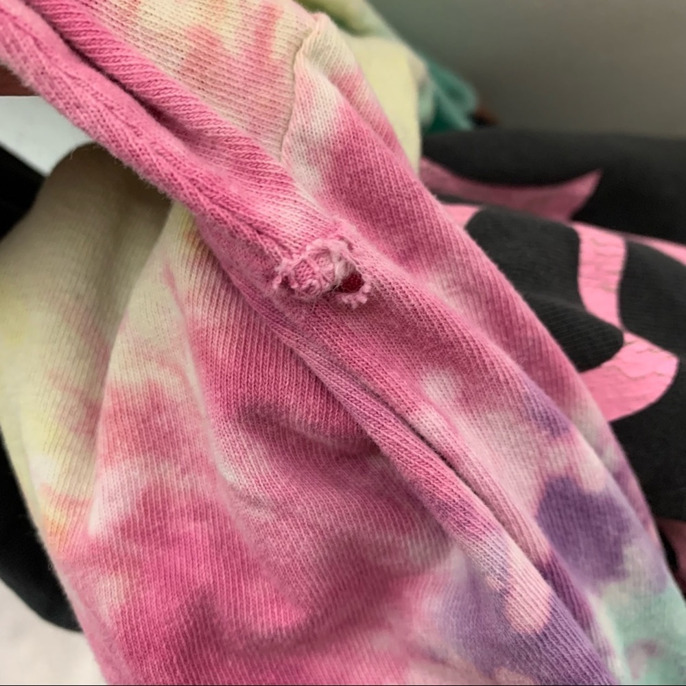 Travis Scott Astroworld Beyond Belief Tie Dye Band Tee Graphic Shirt Size Large - Picture 10 of 11